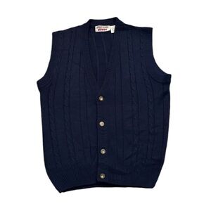 Men’s Vintage Spirit River Cabled Vest